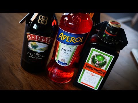 Видео: Вкусовщина(18+): Aperol, Jagermeister, Baileys