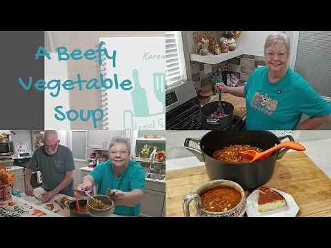 Видео: Говяжий овощной суп. Сейчас сезон супов. Он очень вкусный и простой в приготовлении.