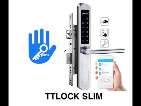 Видео: TTLOCK SLIM - смарт замок на пластиковые двери