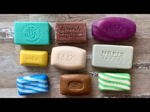 Видео: ASMR Soap cutting | Soap Carving|Резка мыла