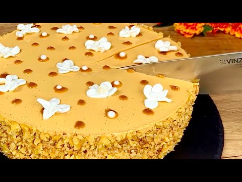 Видео: Бюджетный торт за 20 минут: быстрый карамельный шедевр!