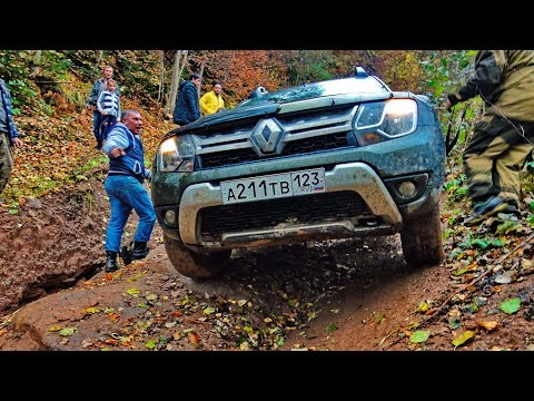 Видео: Дизельный дастер на лысой шоссейке отрывается по полной. Валим из Голубого каньона