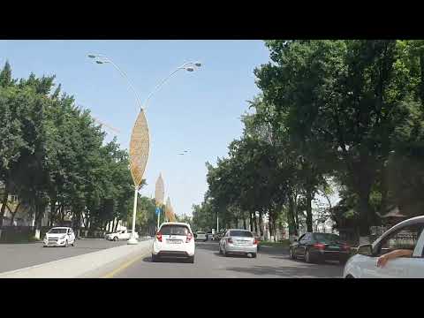 Видео: Uzbekistan Tashkent   улицы ШОТА РУСТАВЕЛИ       РАКАТ