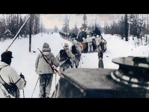 Видео: Личная съемка гауптмана 59-го армейского корпуса наступления на Великие Луки (1943)