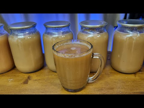 Видео: Яблочный сок длительного хранения в Автоклаве