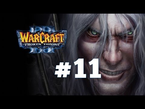 Видео: Warcraft 3 Ледяной Трон - Часть 11 - Повелитель Тьмы - Прохождение кампании Нежити