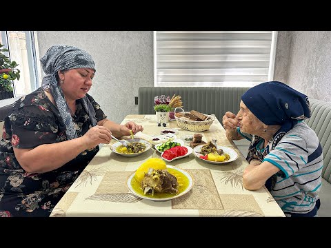 Видео: Бозбаш: традиционный азербайджанский суп из баранины с нутом | Бабушкина кухня