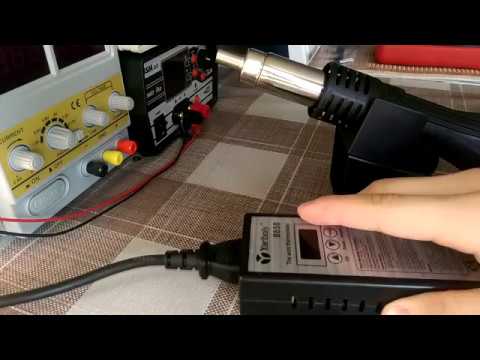 Видео: Обзор бюджетного паяльного фена