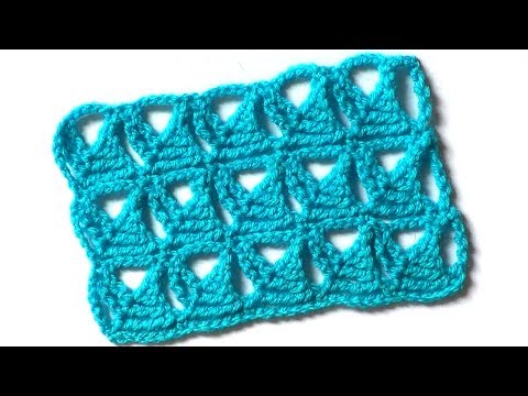 Видео: Ажурный узор Ушки