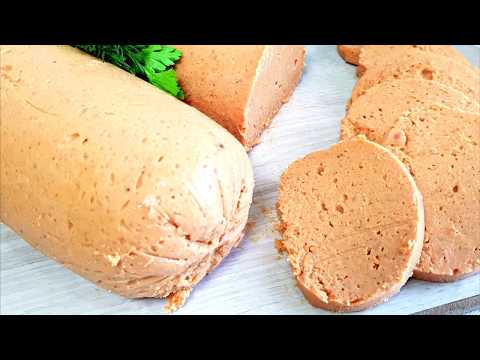 Видео: Я в ШОКЕ Колбаса БЕЗ ГРАММА МЯСА как из Магазина. Постная колбаса, Вкусно и Просто