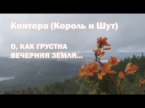 Видео: Дина Азимова - О, как грустна вечерняя земля... (Контора/КиШ cover)
