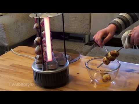 Видео: Картошка на шашлычнице и мясо на цыплятнице