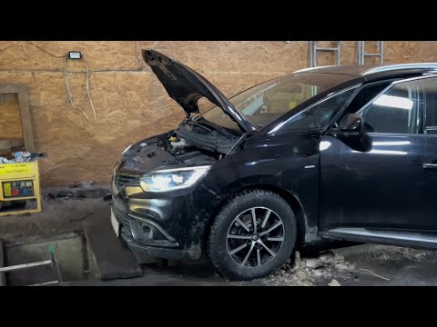Видео: Рено сциник установка вебасто!!!!