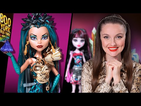 Видео: После 6 ЛЕТ В КОРОБКЕ😱 Распаковка Nefera & Draculaura Boo York Monster High: обзор-сравнение