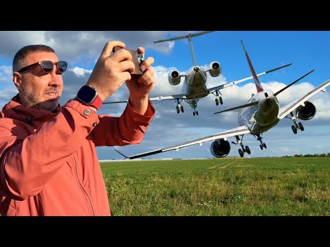 Видео: Ловим Посадку самолетов.