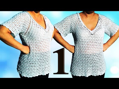 Видео: Ажурная туника. Часть 1. Расчеты.