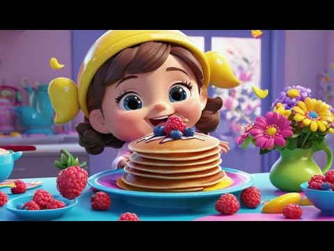 Видео: Песня о перевёрнутых блинах | Лучшие детские стишки и песенки