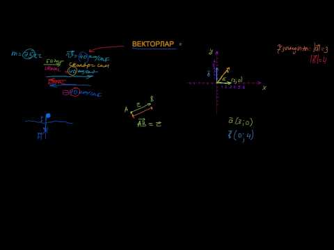 Видео: Векторлар
