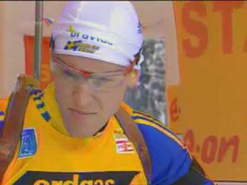 Видео: биатлон кубок мира 2005-2006 5 этап Рупольдинг спринт мужчины