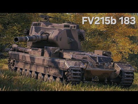 Видео: Wot blitz | FV215b (183) 6К УРОНА ◇ Режим Гравитация #worldoftanksblitz