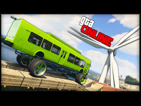 Видео: МОНСТР-АВТОБУС! (МОНСТР ТРАК) - GTA 5: Обзор модов