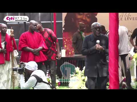 Видео: Га Манце возглавляет традиционную делегацию, чтобы оплакать Нану Конаду Агьеман-Роулингс