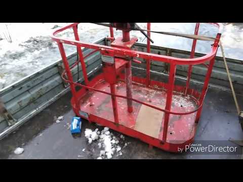 Видео: Краткий обзор люльки для манипулятор