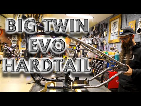 Видео: Установка Big Twin Evo Hardtail