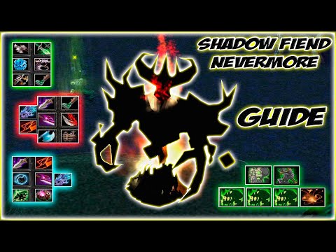 Видео: Shadow Fiend Nevermore Guide | Какой билд для тебя ближе? SF 100 LVL