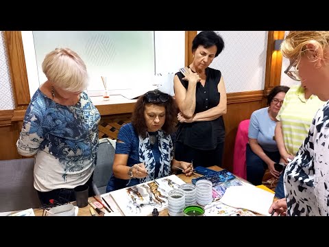 Видео: Майстер-клас з акварелі Тетяни Кугай: живопис дерев | 22 серпня 2025