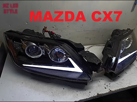 Видео: MAZDA CX7. Галки в стиле "LEXUS". Инструкция