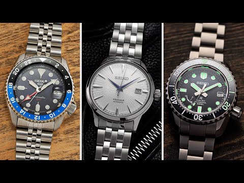Видео: Пришло время рассказать о моделях часов Seiko