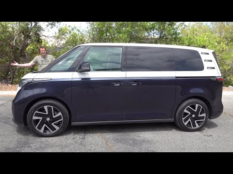 Видео: Обзор Volkswagen ID Buzz: самый причудливый фургон