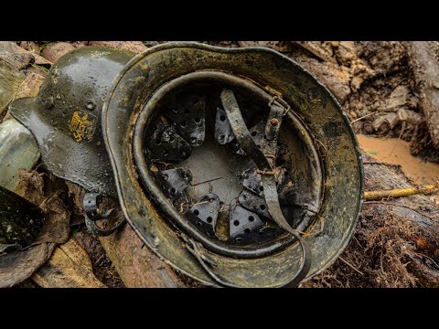 Видео: ДЕНИСКИН БЛИНДАЖ / Incredable WWII relics from russian swamp