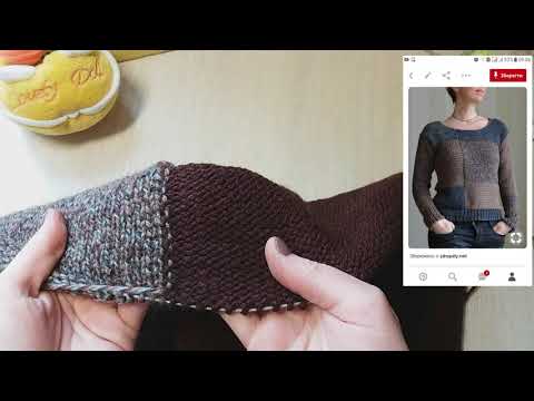 Видео: Мужской свитер спицами !!!Вяжем нашим дорогим мужчинам!!! (часть 1)