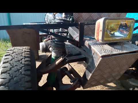 Видео: Обзор самодельного квадроцикла из мотоцикла Урал