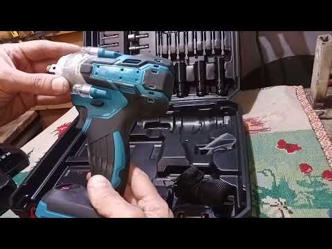 Видео: Гайковёрт китайский с набором оснастки(300нм).