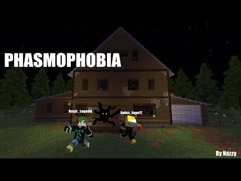 Видео: Сыграли с ДАРКОМ в PHASMOPHOBIA в МАЙНКРАФТЕ // PHASMOPHOBIA in Minecraft