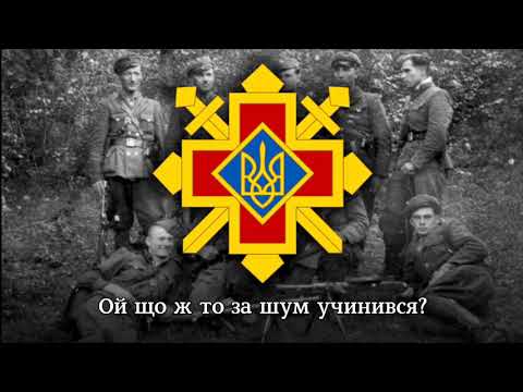 Видео: "Комарик" ("Ой що ж то за шум учинився...") - повстанська пісня | Ukrainian Insurgent Army song