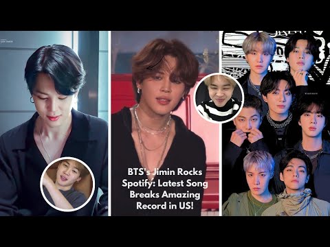 Видео: BTS Jimin зажигает на Spotify: последняя песня побила невероятный рекорд в США!