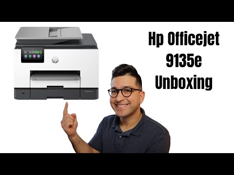 Видео: Распаковка, настройка и обзор HP Officejet Pro 9135e