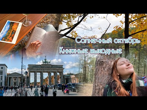 Видео: Книжные выходные 🍂 Октябрьский Берлин.