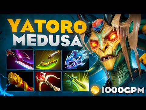 Видео: YATORO ПОКАЗАЛ КАК НАДО ФАРМИТЬ 1000GPM МЕДУЗА🔥| Raddan Medusa 7.37d