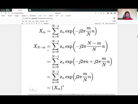Видео: Обработка аудио 2023. Семинар 1. (Spectrograms, Griffin-Lim Algorithm)