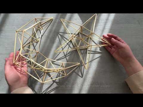 Видео: Набір "Місяць Зірка" (плетіння Місяця), Відео-Інструкція - PAVUK