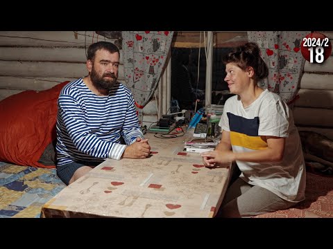 Видео: Как живут люди в тайге. Вот-вот наступит зима, пора спускаться. Суровый Полярный Урал. 18с