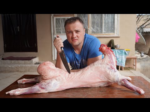 Видео: Как в Узбекистане делают шашлык из печени Барана!!!Быстрый рецепт!!!