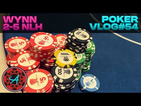 Видео: Узнайте, как ОБЫГРАТЬ низкие ставки в NLH! Банк $5400 при игре 2-5 в Wynn! | 2-5 NLH | Poker Vlog...