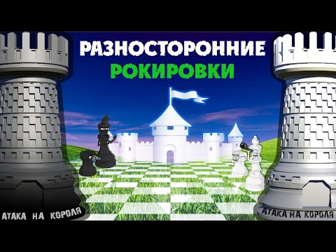 Видео: Атака на короля при разносторонних рокировках