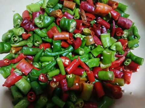 Видео: Киш учун бонка ва бакляшкаларга🌶🌶🌶аччик калампир ёпамиз💯👍👍👍